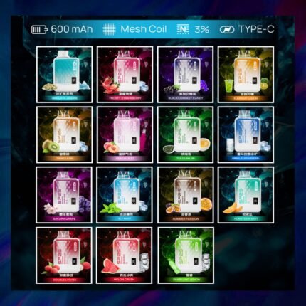 SP2S GEM 9000 拋棄式電子煙 多口味展示 9000口