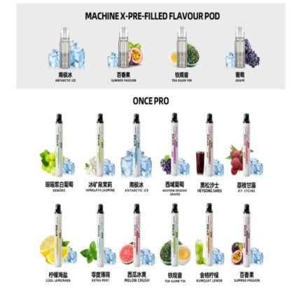 SP2S 拋棄式電子煙 5000口 多口味系列展示圖